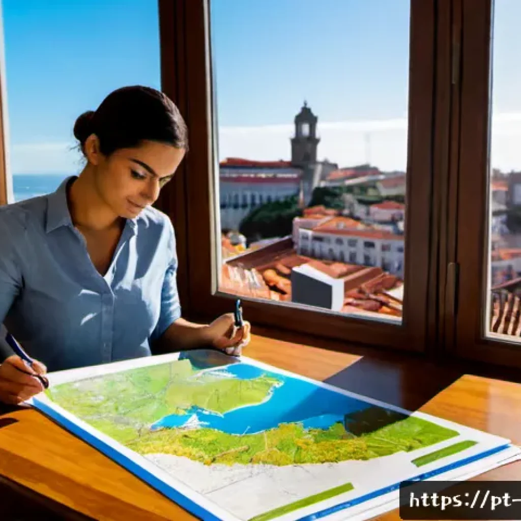 환경정책 및 법률 이해하기 - Photorealistic environmental law consultation in a bright Lisbon legal office, Portuguese environmen...
