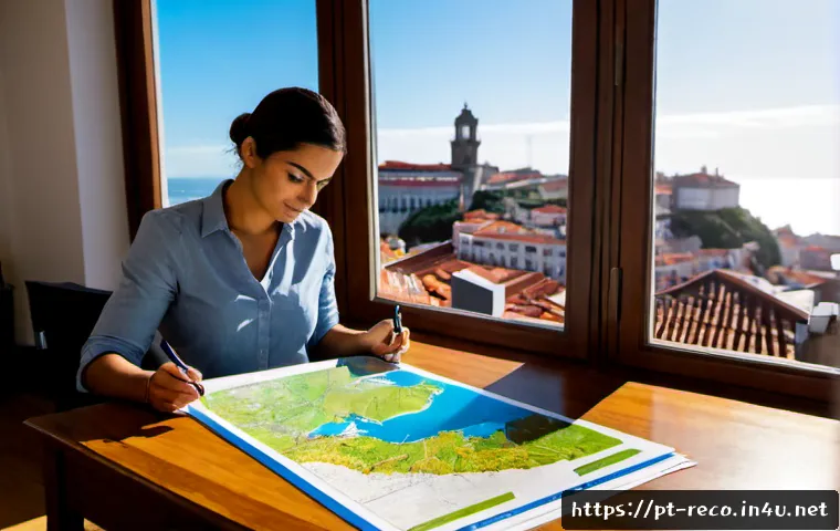 환경정책 및 법률 이해하기 - Photorealistic environmental law consultation in a bright Lisbon legal office, Portuguese environmen...